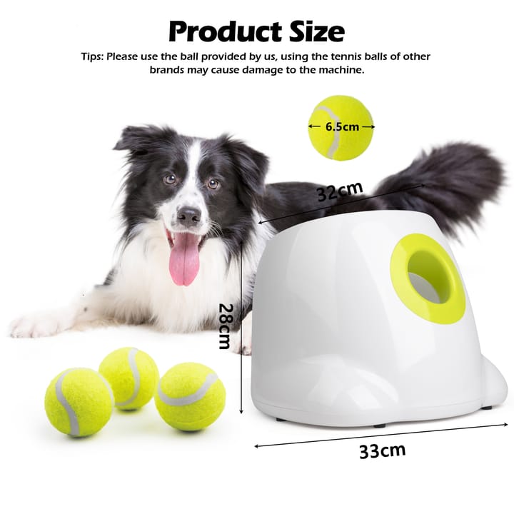 Automatic Tennis Ball Launcher – Interactive Dog Training Toy