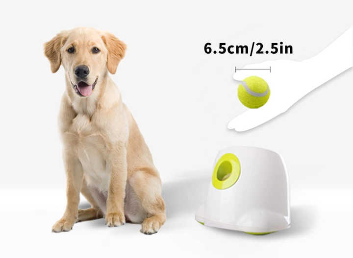 Automatic Tennis Ball Launcher – Interactive Dog Training Toy