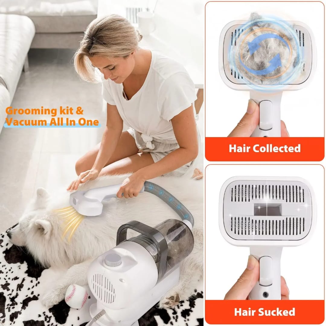 Professional Pet Grooming Vacuum – Hair Cleaner for Dogs & Cats